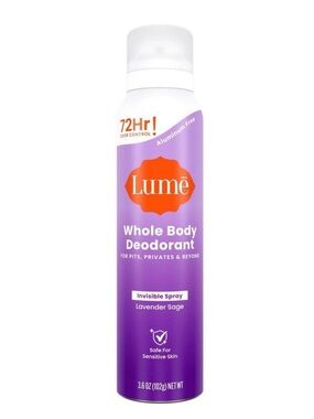 Lumē Whole Body Deodorant - Lavender Sage (Purple)